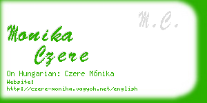 monika czere business card