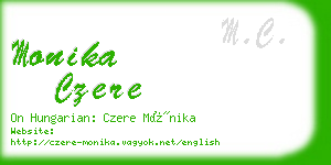 monika czere business card